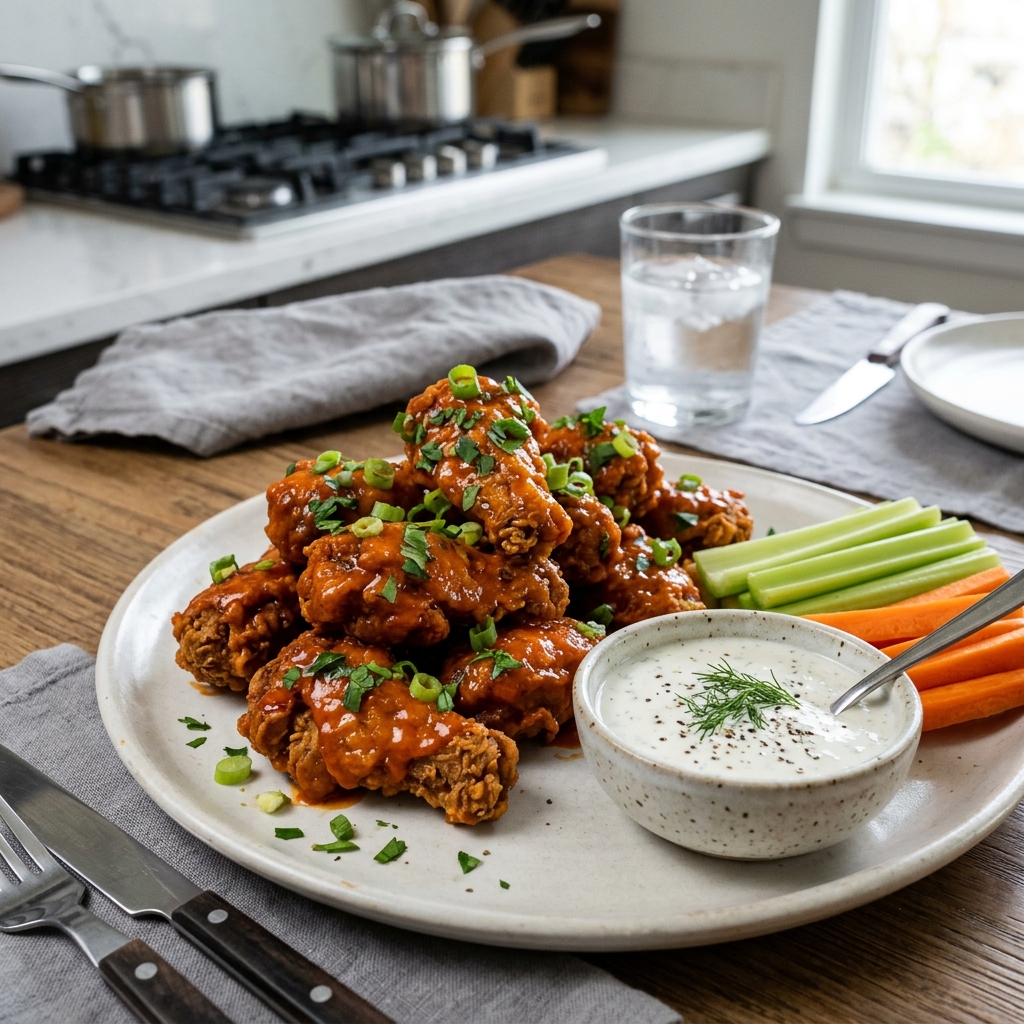 Blackbird Foods plant-based buffalo wings