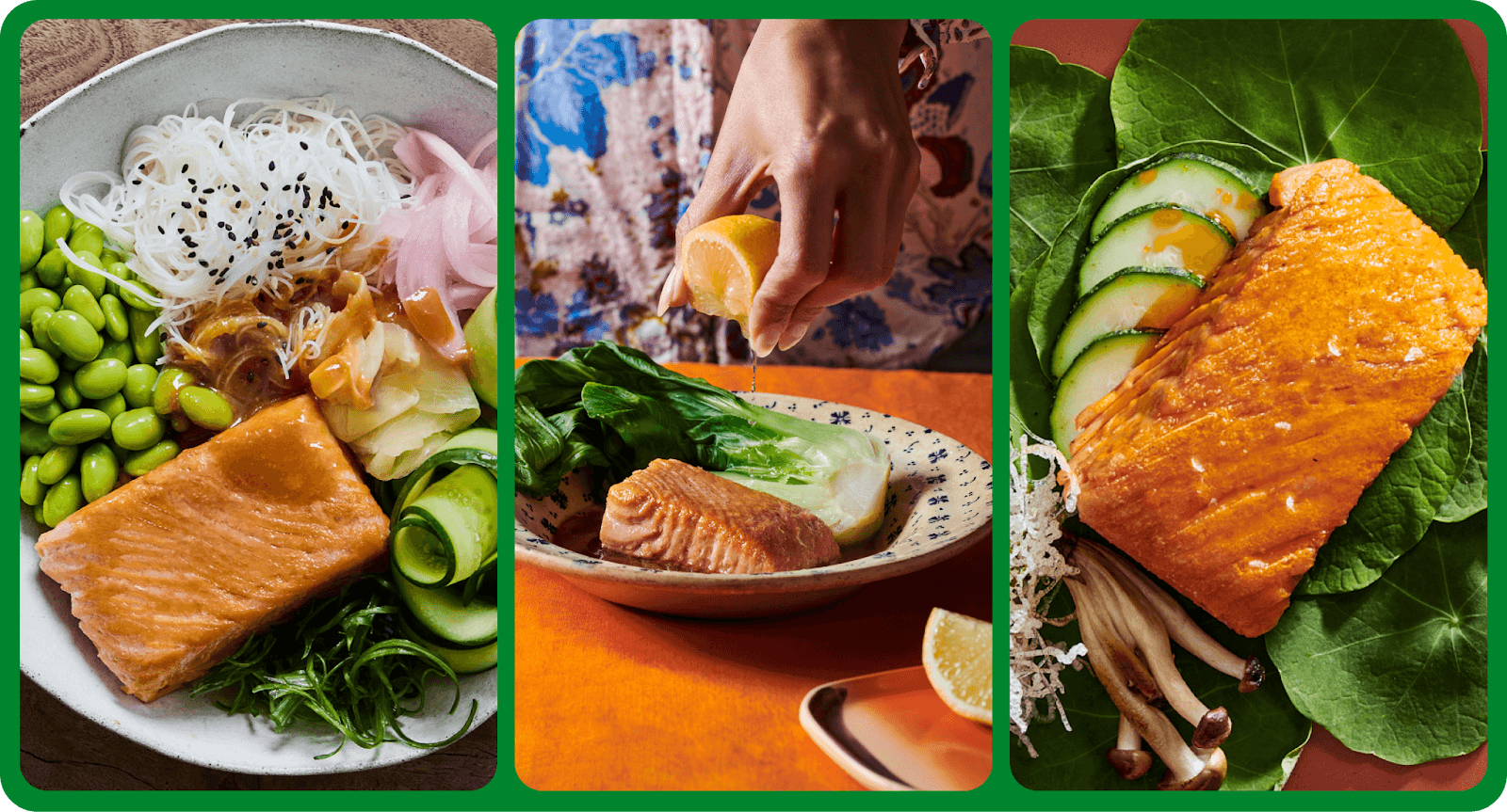 Oshi whole-cut plant-based salmon