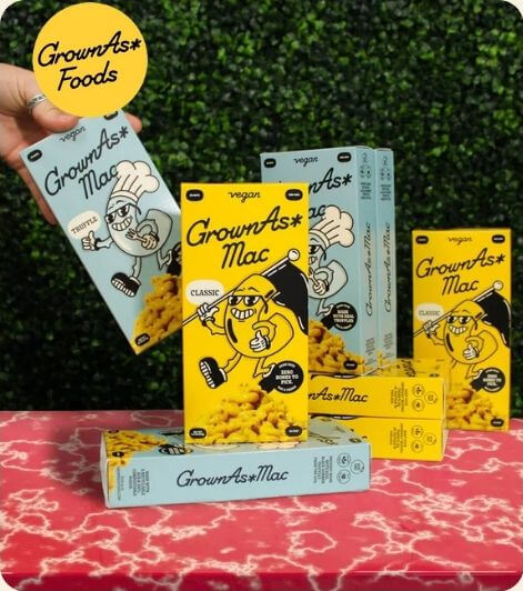 GrownAs Vegan Mac N Cheese